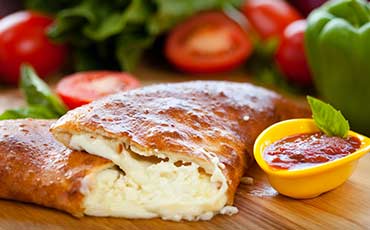 Cheese calzones